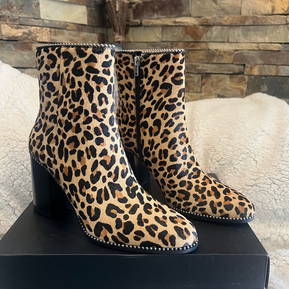 Coach DREA Beaded HairCalf Boot